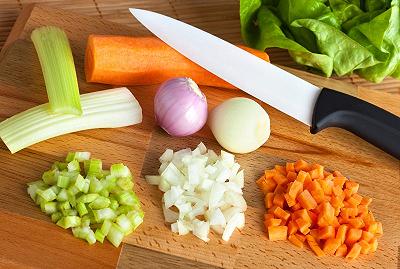 Tritate le verdure