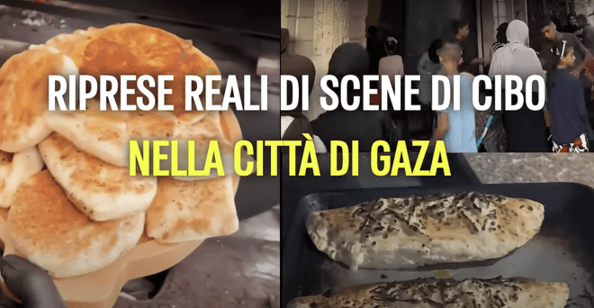 video israele cibo gaza