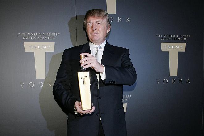 trump vodka