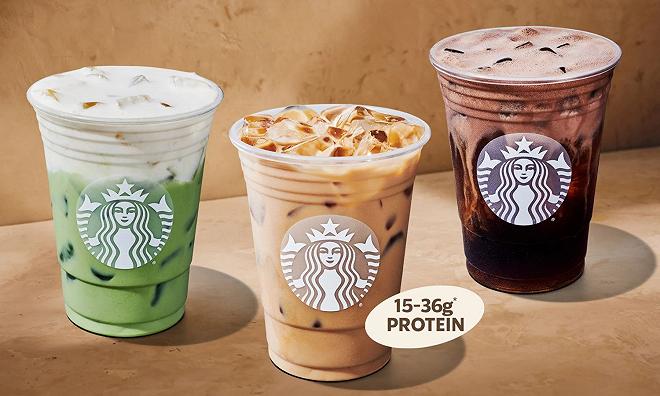 starbucks proteine