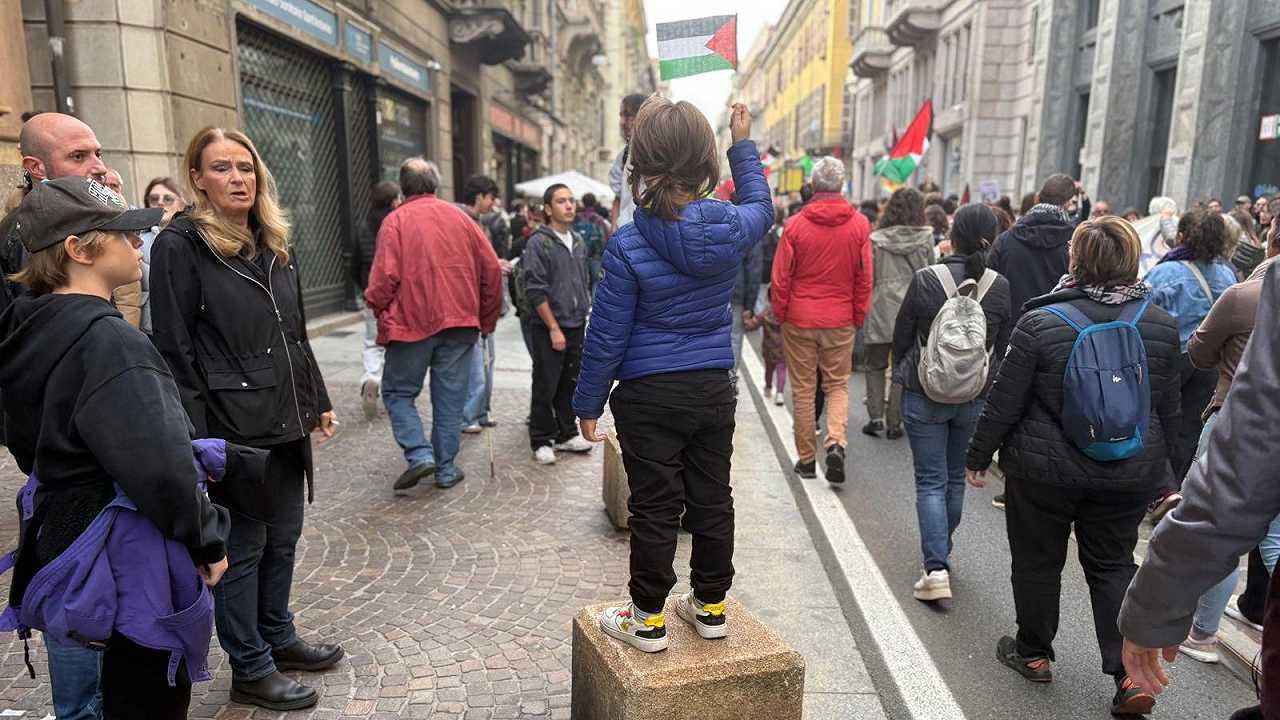 Lollobrigida, Gandhi, mio figlio e la Palestina