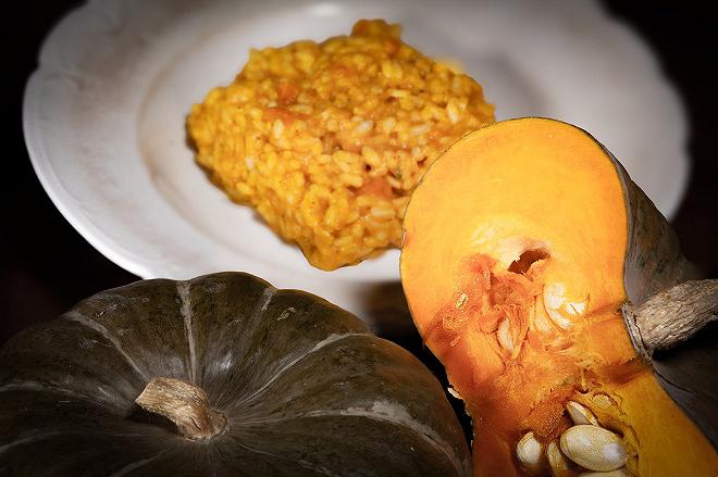 zucca piozzo risotto 
