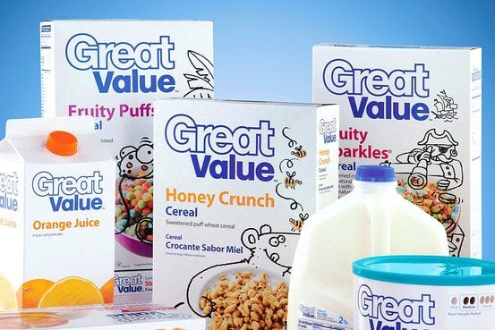 WALMART GREAT VALUE MARCHIO
