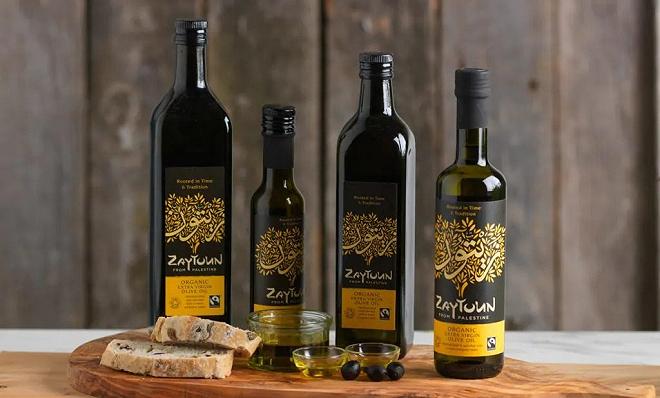 bottiglie olio società Zaytoun (1)