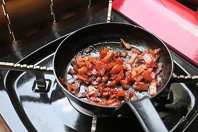 Rosolate la pancetta