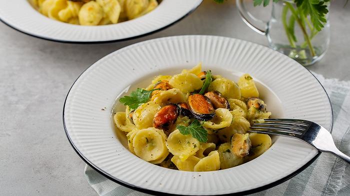 Pasta patate e cozze, la ricetta saporita e cremosa