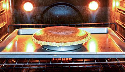 Cuocete la pumpkin pie