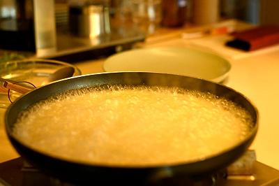 Cuocete il risotto