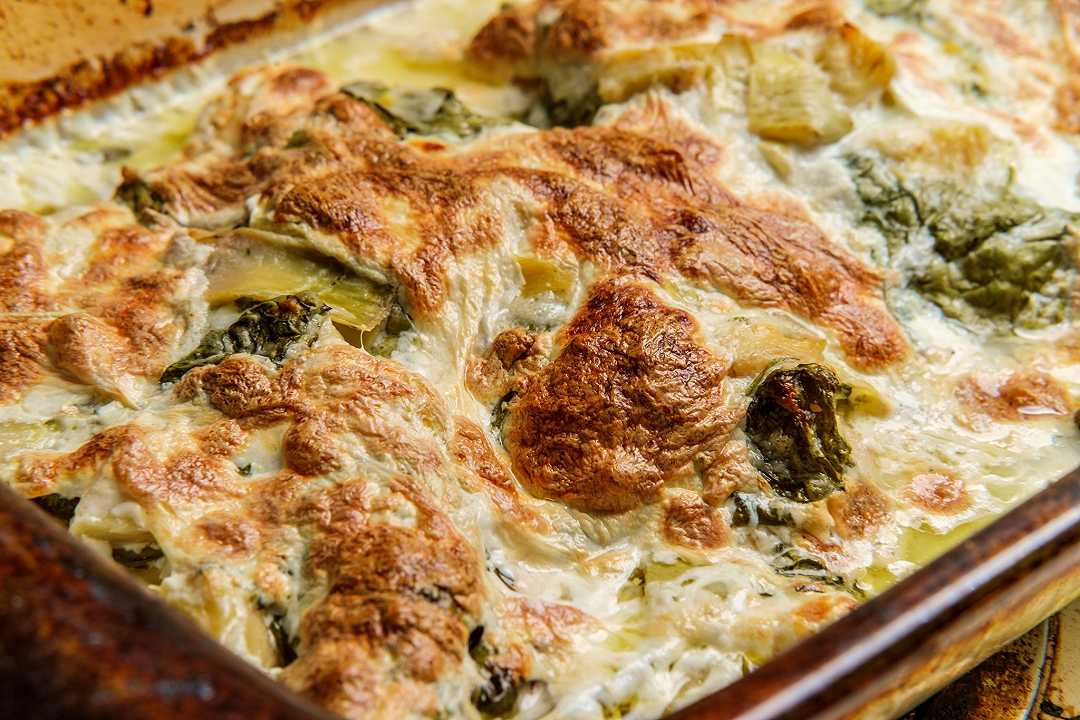 Sformato di carciofi, la ricetta filante che si può rendere anche leggera