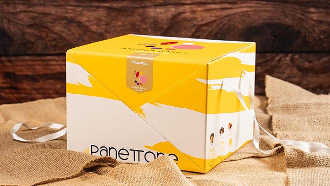Panettone Andrea Barile scatola
