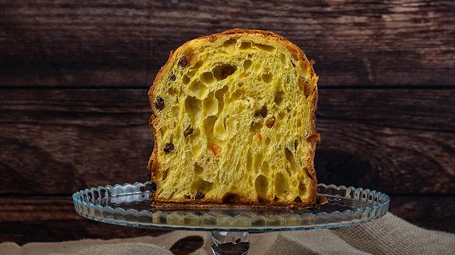 Panettone Andreoletti tagliato