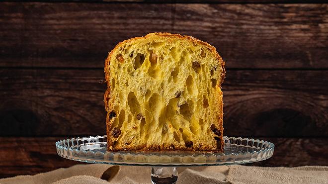Renato Bosco Panettone tagliato