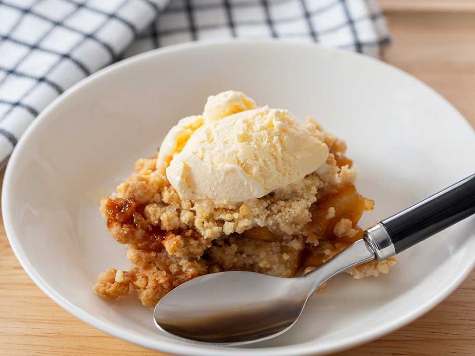 Crumble di mele, la ricetta originale inglese