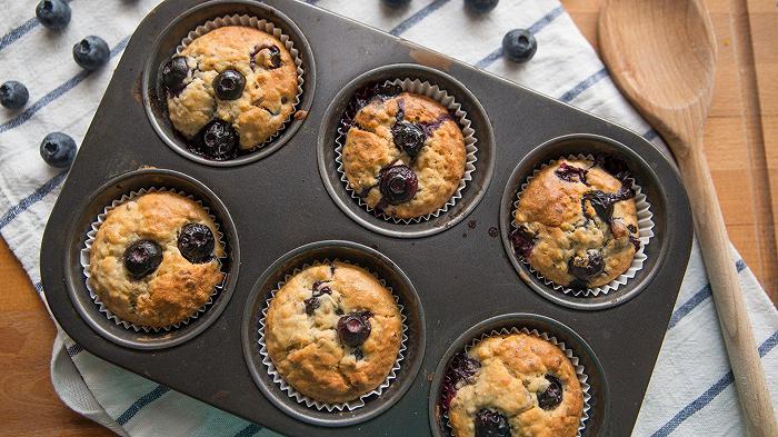 Muffin ai mirtilli, la ricetta americana per farli morbidi