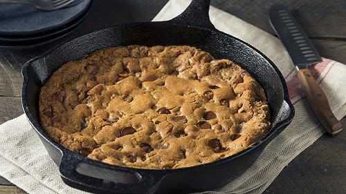 Torta cookies, la ricetta semplice con gocce di cioccolato