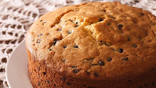 Torta stracciatella soffice con gocce di cioccolato