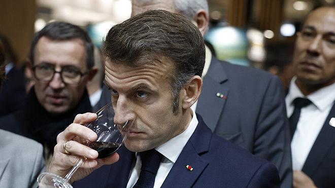 macron vino