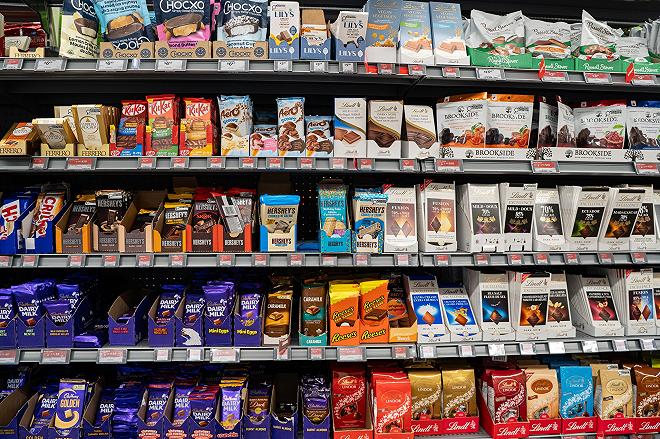 cioccolato al supermercato