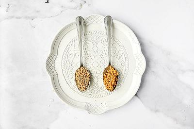 Scaldo il grano con latte e limone