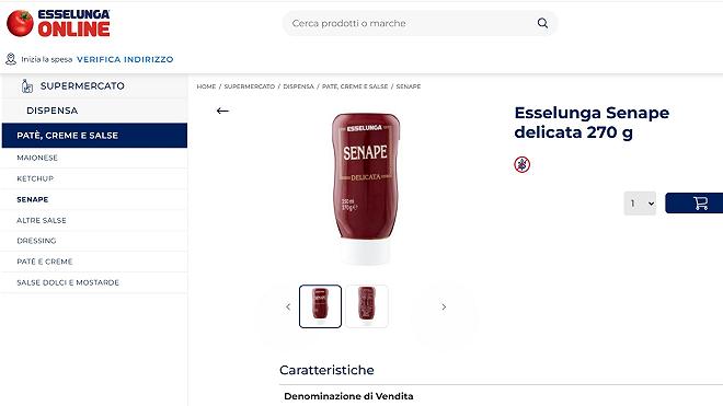 esselunga senape cover