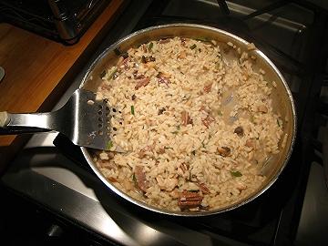 Cuocete il risotto