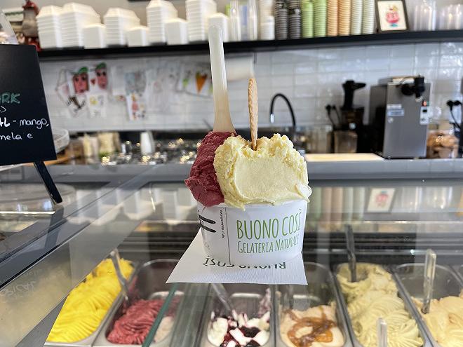 Buono così_gelateria naturale Roma