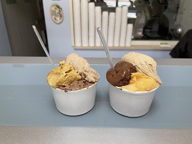 la gourmandise, gelateria roma
