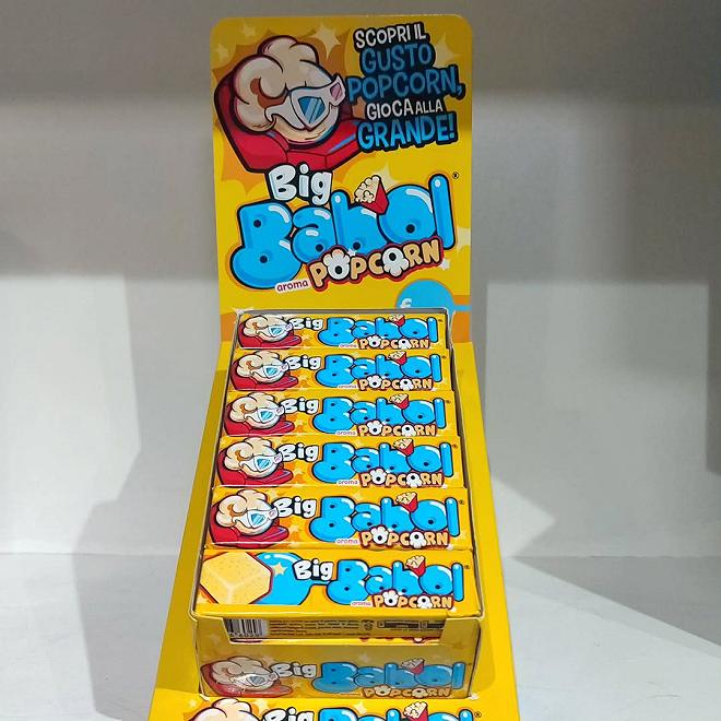 big babol popcorn