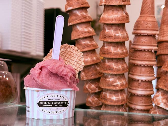 gelateria d'antan, torino