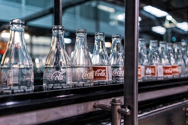 imbottigliamento coca cola