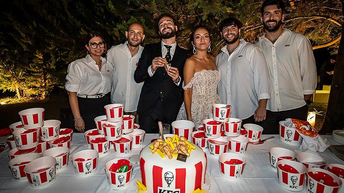 Un ricevimento di matrimonio in Salento è stato firmato da KFC