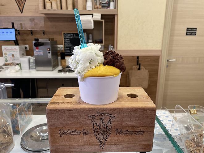 la corona gelateria naturale
