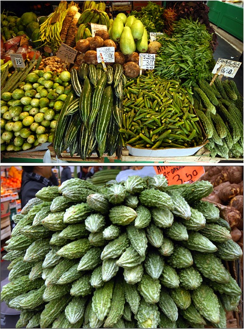 I banchi del mercato Esquilino a Roma