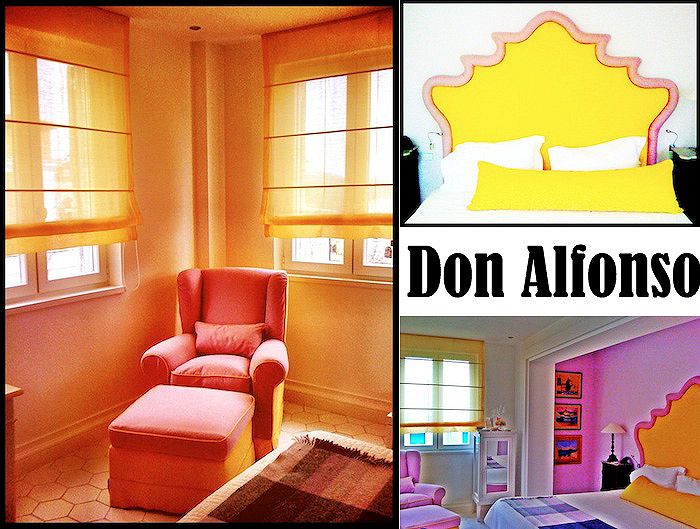 Le camere del Don Alfonso