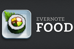 Evernote Food, app,