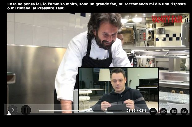 Carlo Cracco ascolta