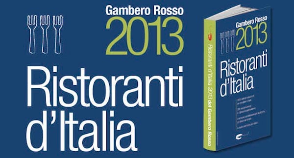 Guida, Gambero Rosso, Ristoranti, 2013