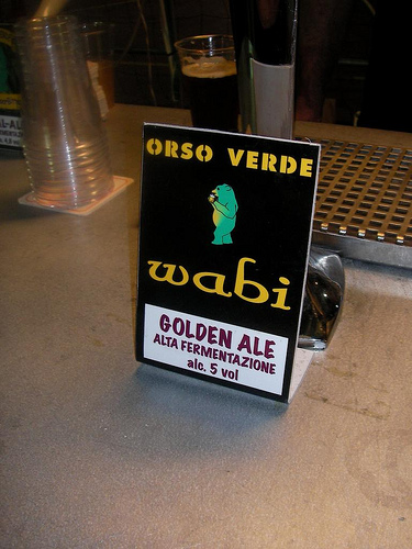 Wabi di Birrificio Orso Verde