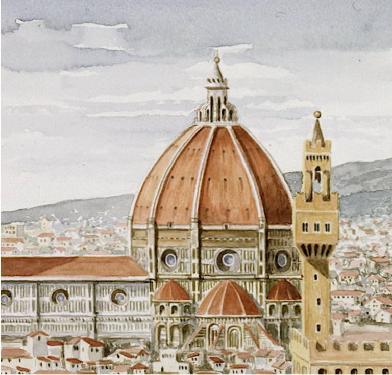 La cupola del Duomo di Firenze