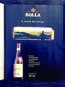 Una pagina pubblicitaria
