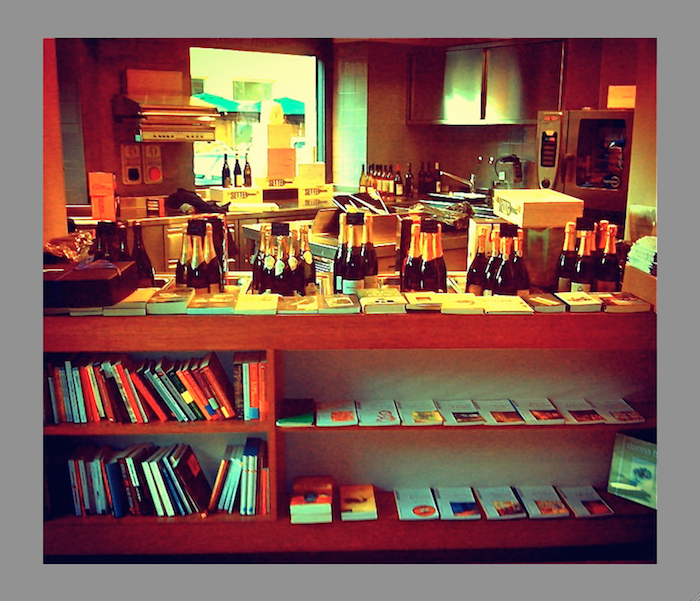 Libri e champagne