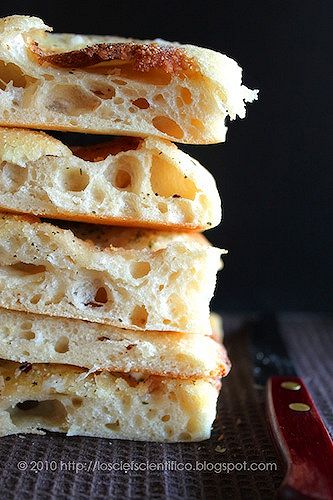 La pizza à la Bonci del blog Lo Scief Scientifico