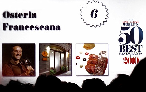 Per la "World's 50 best" l'Osteria Francescana è il migliore ristorante italiano