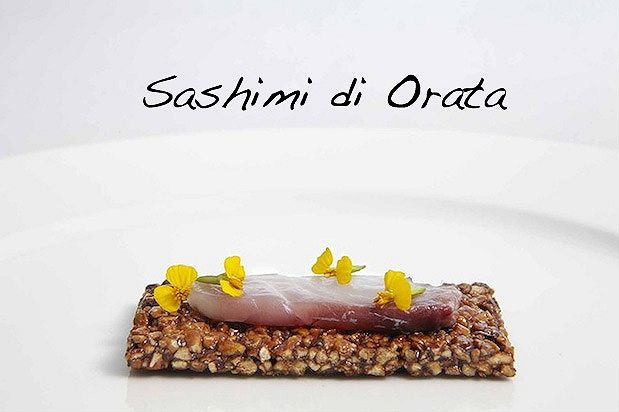 Sashimi di orata