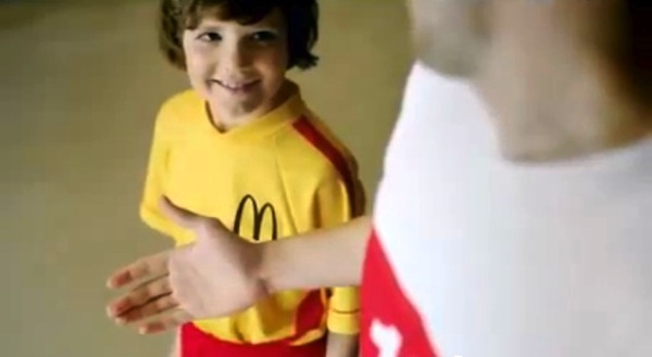 spot, pubblicità, euro 2012, europei calcio, mcdonald's