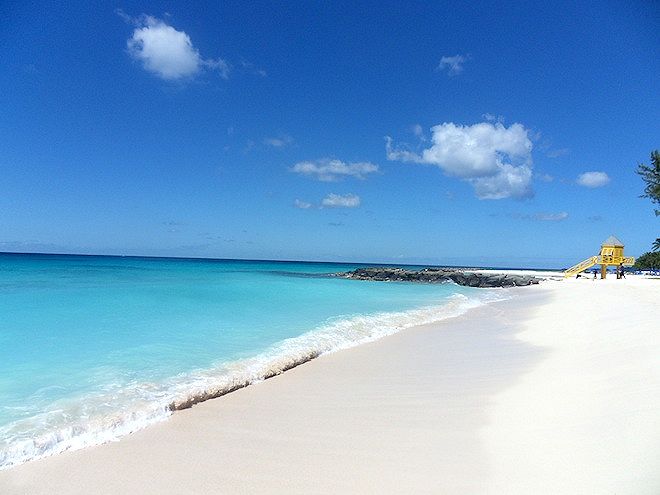Una spiaggia di Barbados