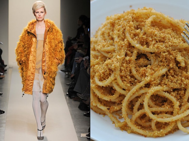 Bottega Veneta ai 2011-12 / Pasta con la mollica