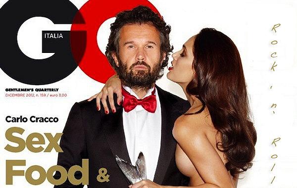 Effetto Masterchef: GQ nella cucina di Carlo Cracco con due top model nude