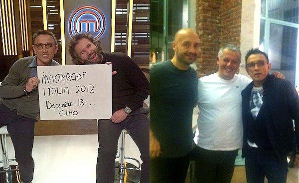 Carlo Cracco, Joe Bastianich, Bruno Barbieri, Nicola Cavallaro, Masterchef, 2012