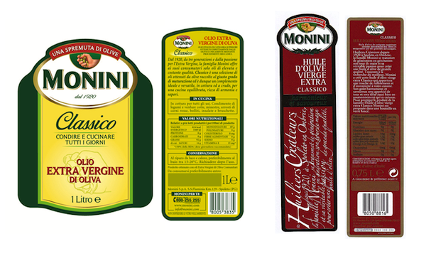 Classico Monini: l’olio comunitario premiato come extra vergine migliore d’Italia